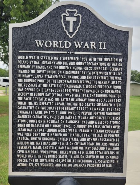 BROWNWOOD WORLD WAR II MEMORIAL MARKER