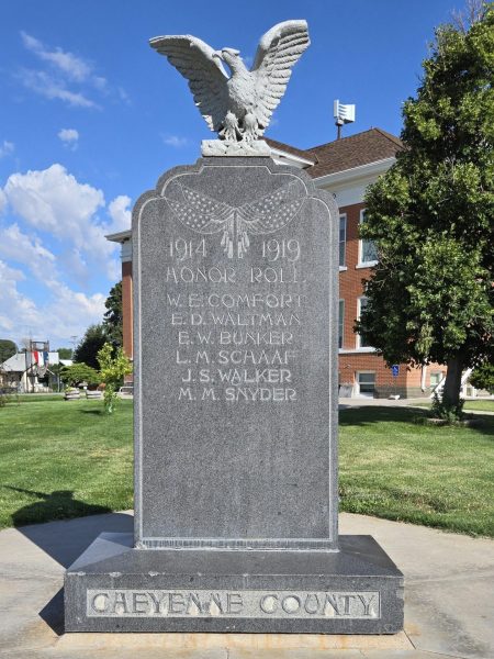 CHEYENNE COUNTY WORLD WAR I MEMORIAL