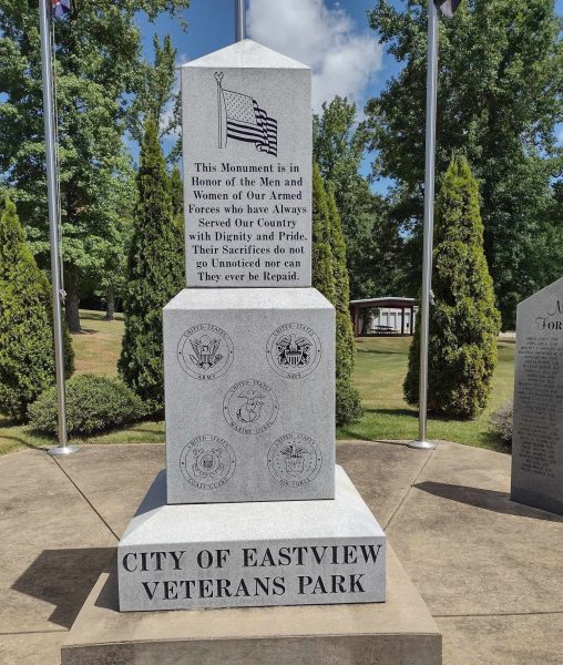 CITY OF EASTVIEW VETERANS PARK STONE A