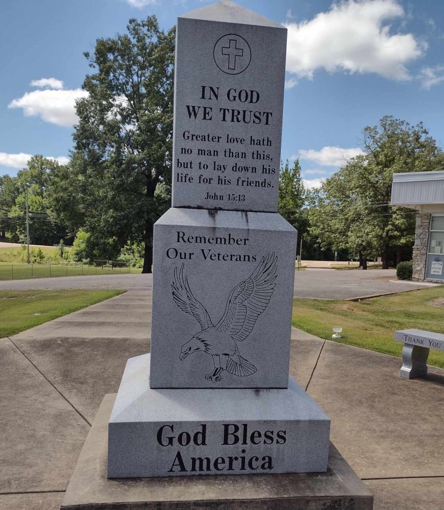 CITY OF EASTVIEW VETERANS PARK STONE B