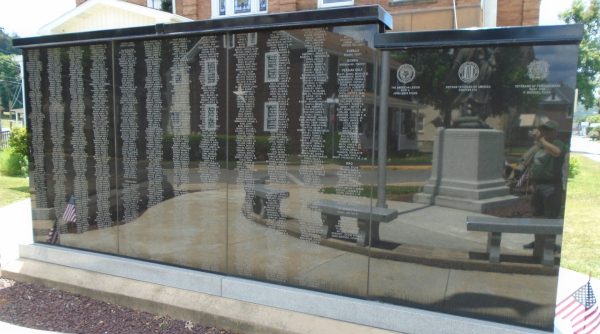 CLEARFIELD VETERANS MEMORIAL LEFT SIDE