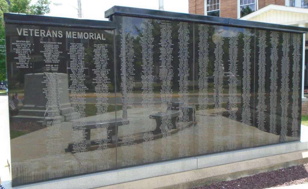 CLEARFIELD VETERANS MEMORIAL RIGHT SIDE A