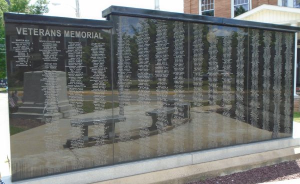 CLEARFIELD VETERANS MEMORIAL RIGHT SIDE A