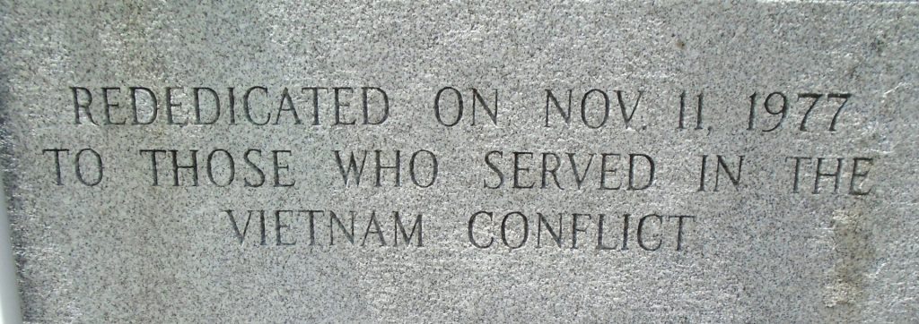 CLEARFIELD WAR VETERANS MEMORIAL STONE C