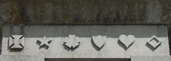 CLINTON COUNTY CIVIL WAR MEMORIAL STONE E