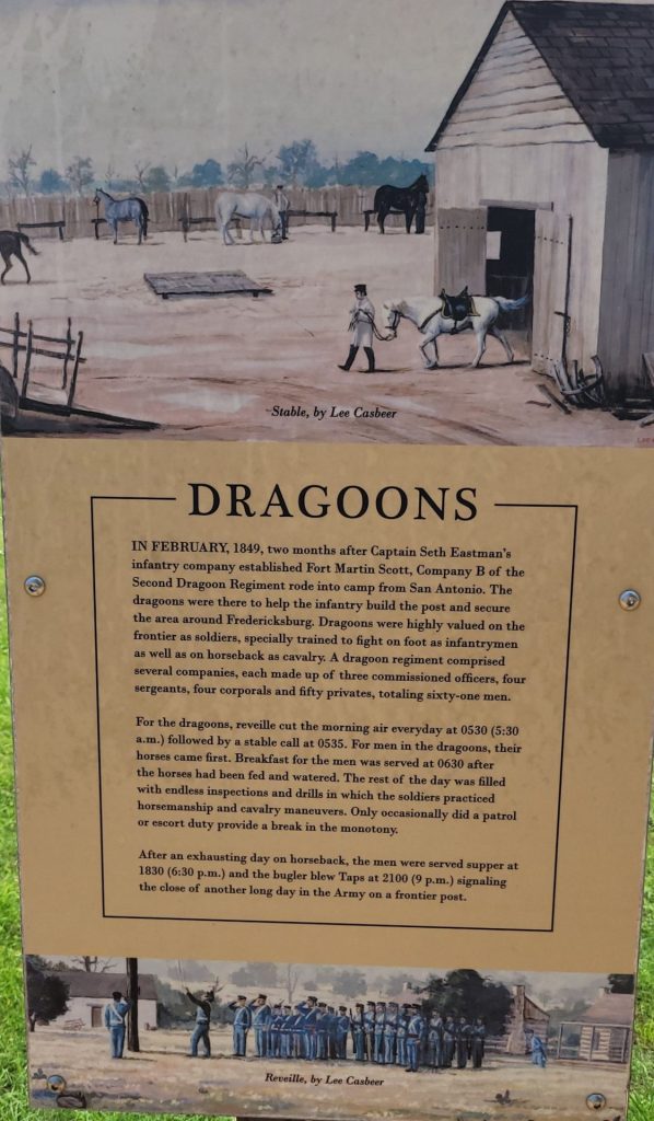 DRAGOONS MEMORIAL PLAQUE