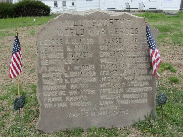 KILLINGWORTH’S WORLD WAR HEROES MEMORIAL