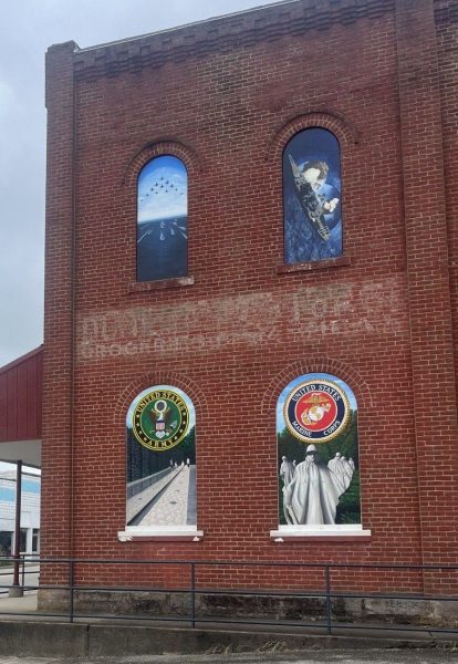 LICKING ARMED FORCES MEMORIAL MURAL WALL C
