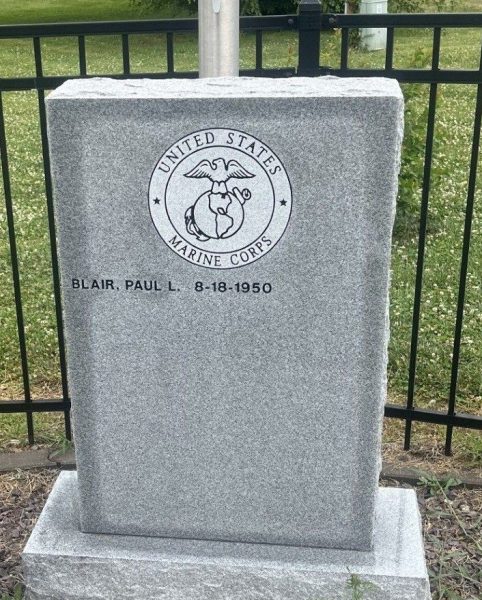 LICKING MEMORIAL FOR THE FALLEN STONE B