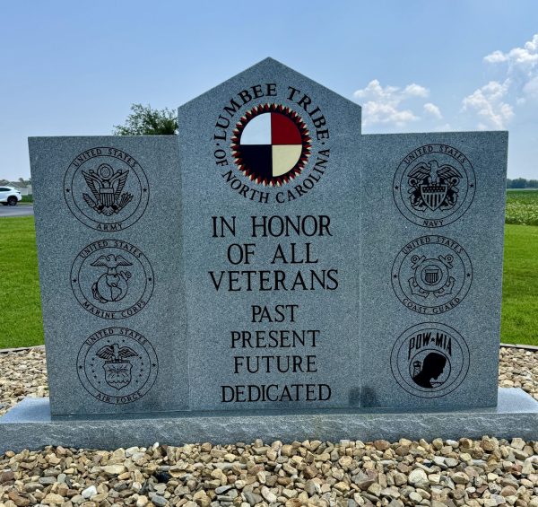 LUMBEE TRIBE OF NORTH CAROLINA ALL VETERANS MEMORIAL