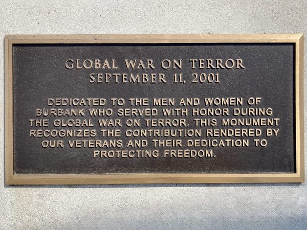 MCCAMBRIDGE PARK VETERANS MEMORIAL PLAQUE H