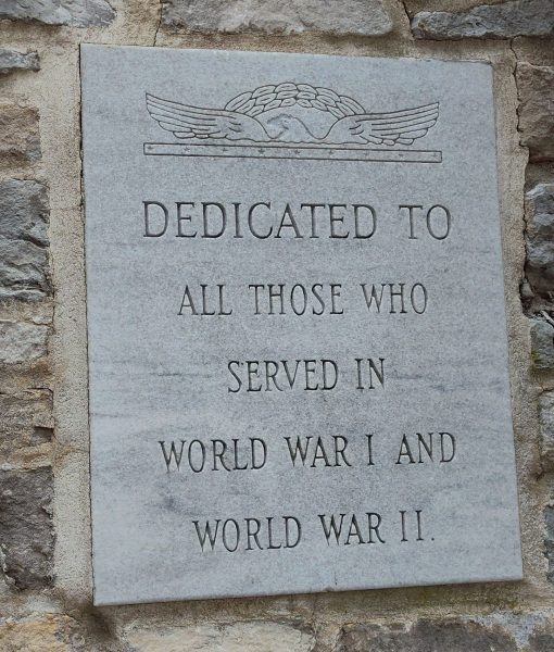 OUR LADY OF LOURDES, OH VETERANS MEMORIAL STONE B