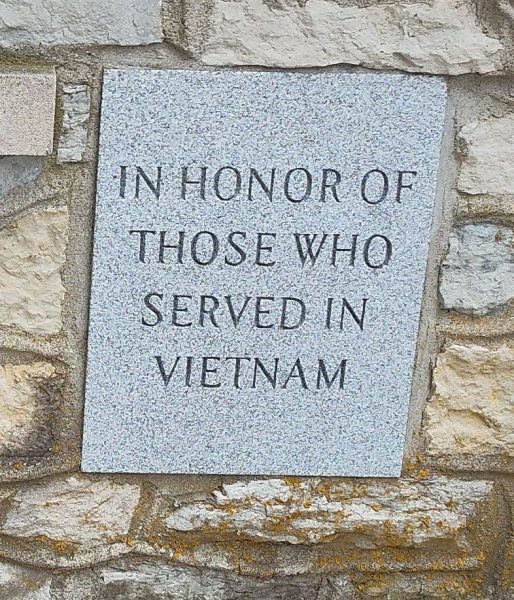 OUR LADY OF LOURDES, OH VETERANS MEMORIAL STONE D