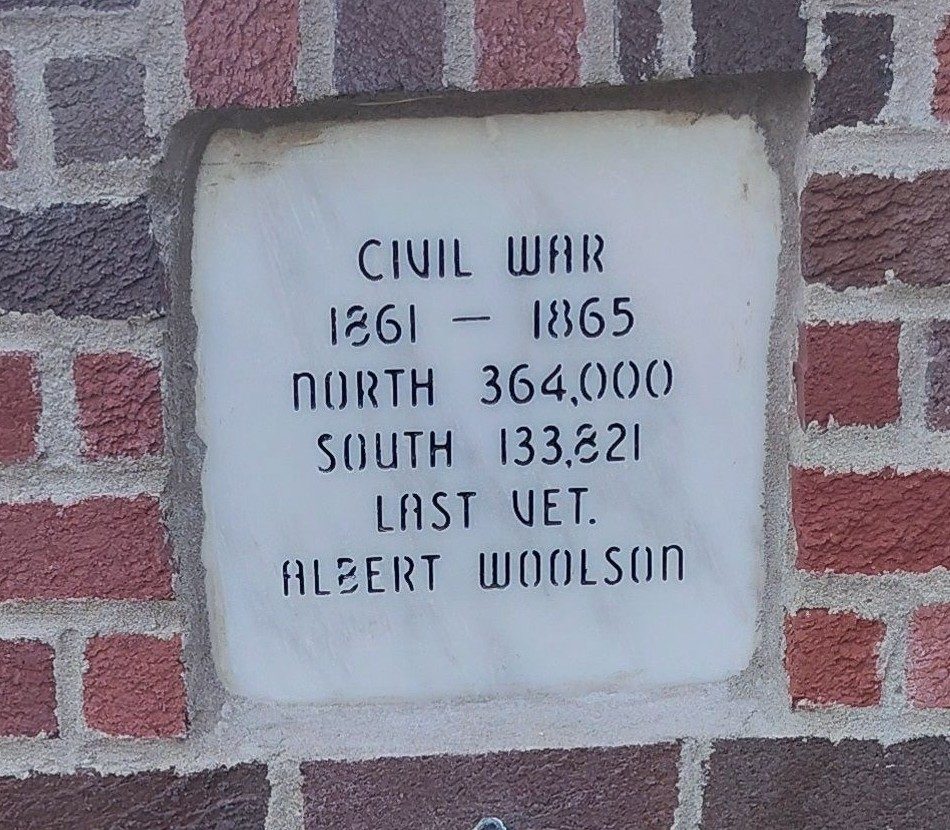 PICKAWAY COUNTY WAR MEMORIAL STONE F