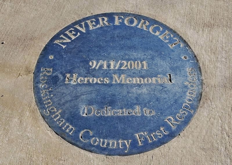 ROCKINGHAM COUNTY 9/11 MEMORIAL MEDALLION