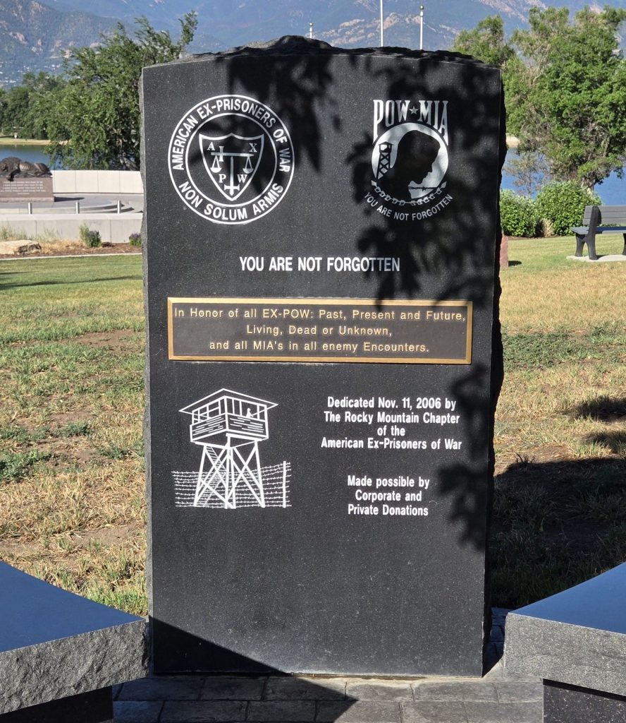 ROCKY MOUNTAIN CHAPTER POW MIA WAR MEMORIAL