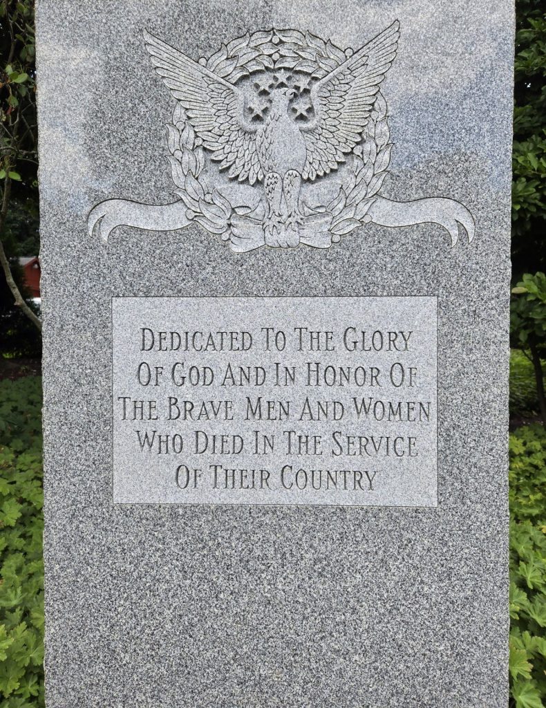 SAEGERTOWN SUPREME SACRIFICE WAR MEMORIAL