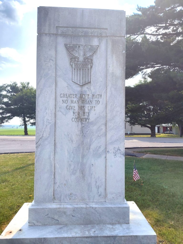 SALEM UNITED METHODIST CHURCH VETERANS MEMORIAL