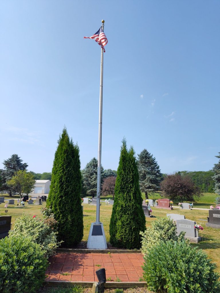 ST. PATRICK PARISH VETERANS MEMORIAL FLAGPOLE