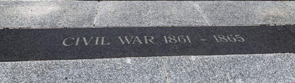 TUFTS WAR VETERANS SIDEWALK MEMORIAL STONE B