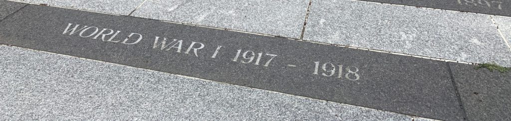 TUFTS WAR VETERANS SIDEWALK MEMORIAL STONE D