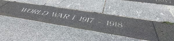 TUFTS WAR VETERANS SIDEWALK MEMORIAL STONE D