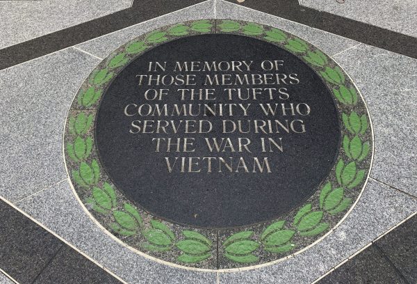 TUFTS WAR VETERANS SIDEWALK MEMORIAL STONE J