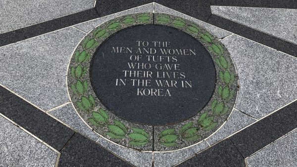 TUFTS WAR VETERANS SIDEWALK MEMORIAL STONE K