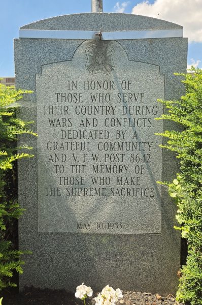 V.F.W. POST 8642 WAR VETERANS MEMORIAL