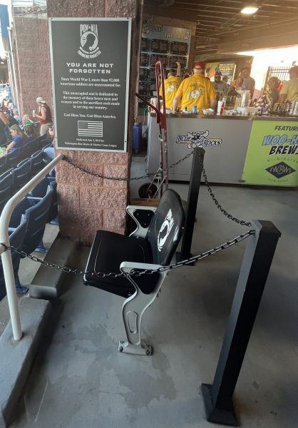 WILMINGTON YOU ARE NOT FORGOTTEN WAR MEMORIAL CHAIR