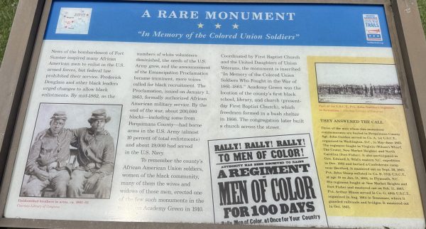 A RARE MONUMENT MEMORIAL PANEL