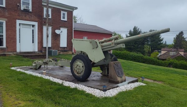 AMERICAN LEGION POST NO. 34 VETERANS MEMORIAL CANNON
