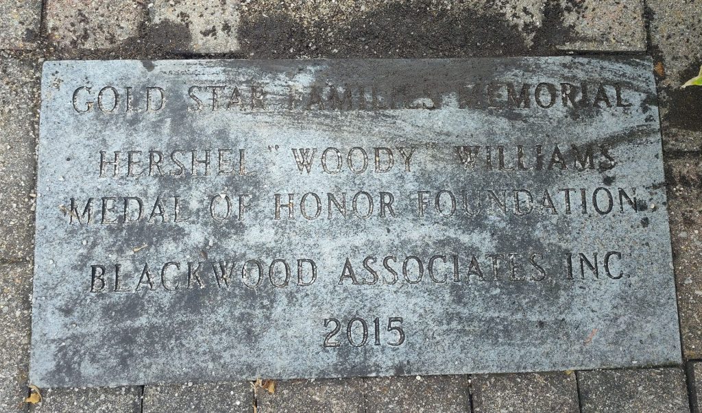 BLACKWOOD GOLD STAR FAMILIES MEMORIAL STONE