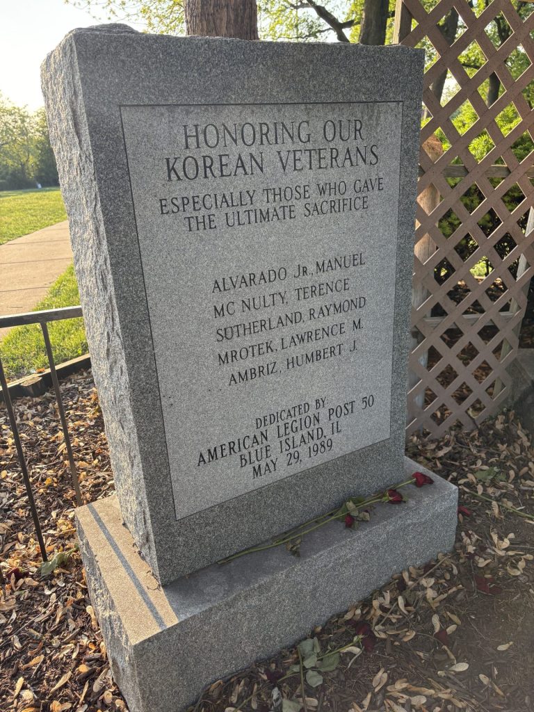 BLUE ISLAND KOREAN VETERANS MEMORIAL