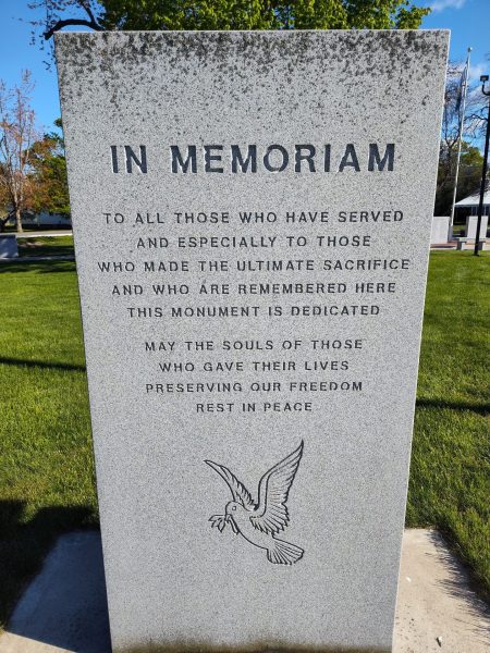 CHEBOYGAN COUNTY VETERANS MEMORIAL PARK STONE B