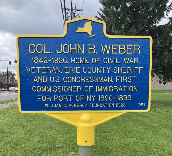 COL. JOHN B. WEBER WAR MEMORIAL MARKER