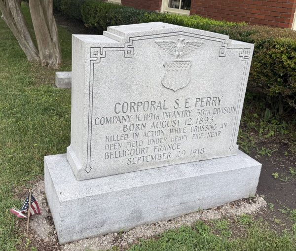 CORPORAL S.E. PERRY WAR MEMORIAL