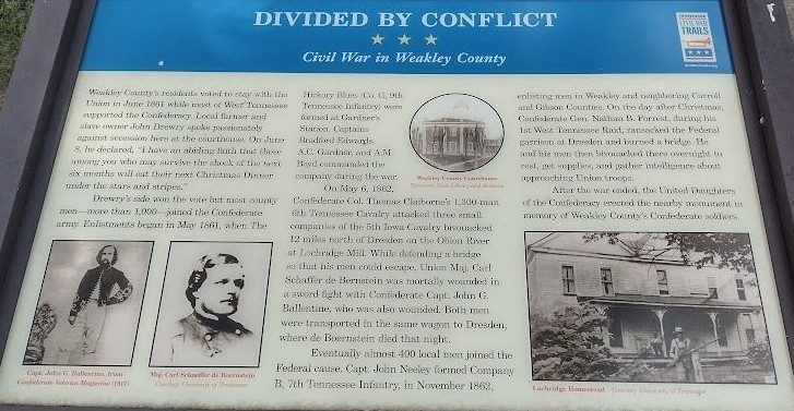 DIVIDED BY CONFLICT WAR MEMORIAL PANEL