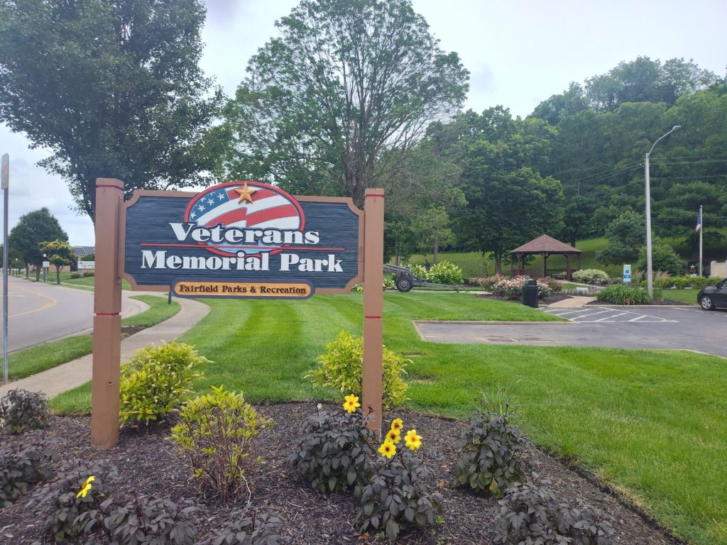 FAIRFIELD VETERANS MEMORIAL PARK MARKER
