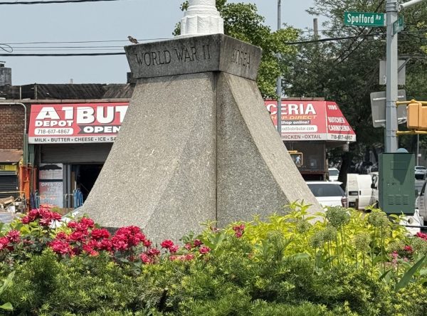 FUFIDIO TRIANGLE WAR MEMORIAL FLAGPOLE SIDE C