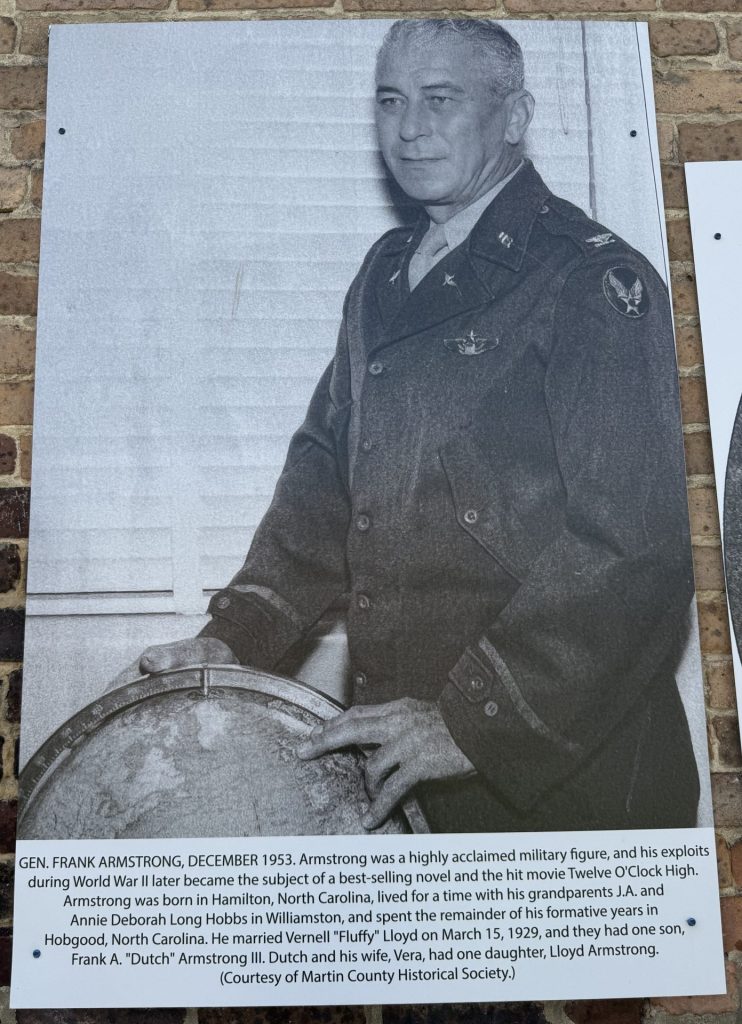 GEN. FRANK ARMSTRONG WAR MEMORIAL PANEL