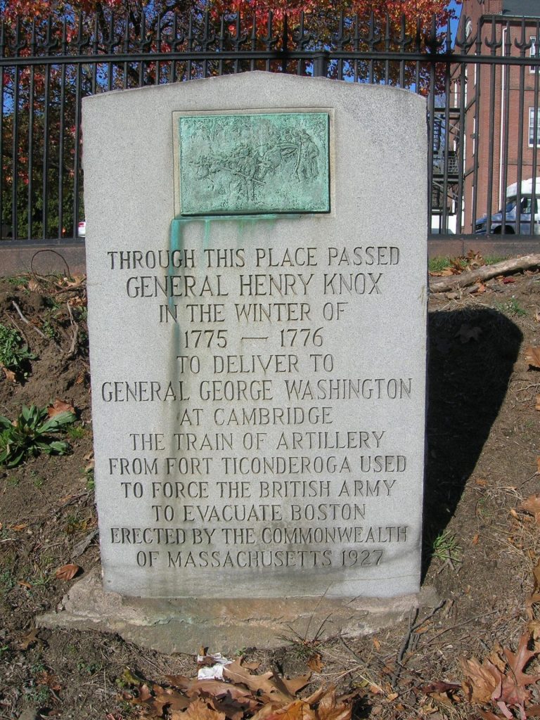 GENERAL HENRY KNOX WAR MEMORIAL SPRINGFIELD