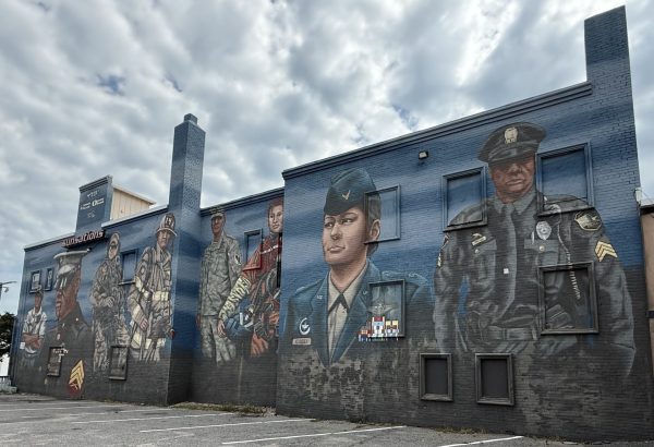 GREAT AMERICA I, “OUR FALLEN HEROES” MEMORIAL MURAL BUILDING A
