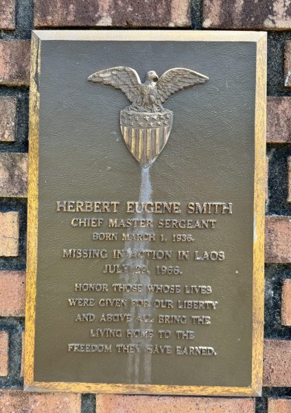 HERBERT EUGENE SMITH WAR MEMORIAL PLAQUE APALACHICOLA
