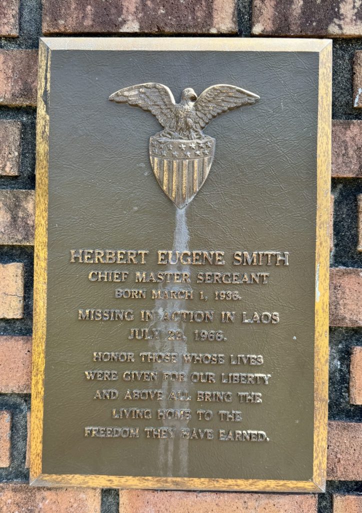HERBERT EUGENE SMITH WAR MEMORIAL PLAQUE APALACHICOLA