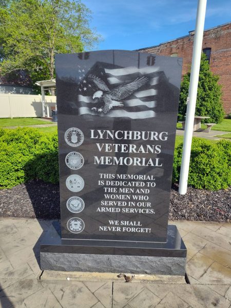 LYNCHBURG VETERANS MEMORIAL WE SHALL NEVER FORGET