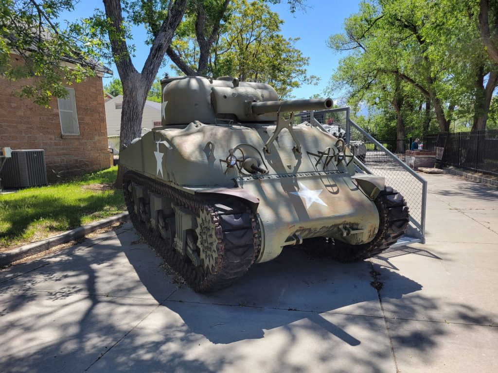 M4 MEDIUM TANK THE “SHERMAN” WAR MEMORIAL