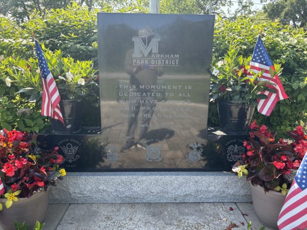 MARKHAM PARK DISTRICT VETERANS MEMORIAL