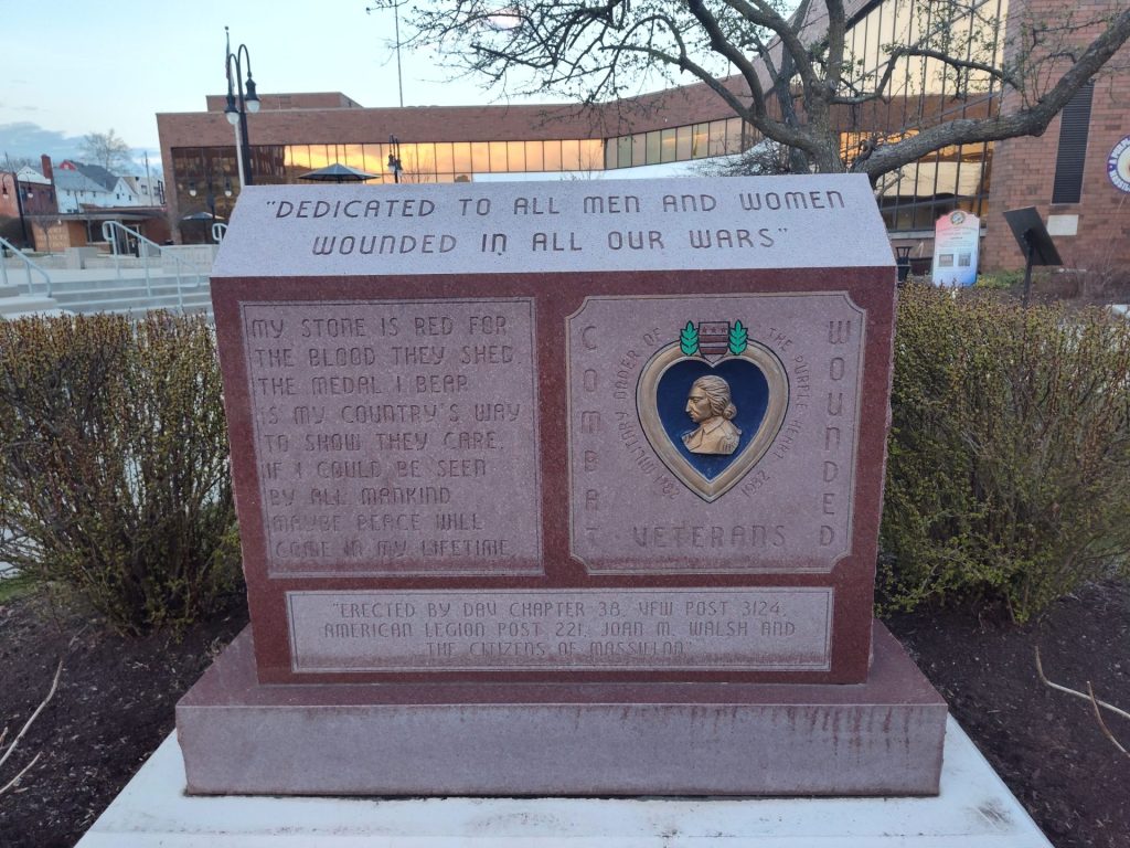 MASSILLON COMBAT WOUNDED VETERANS MEMORIAL