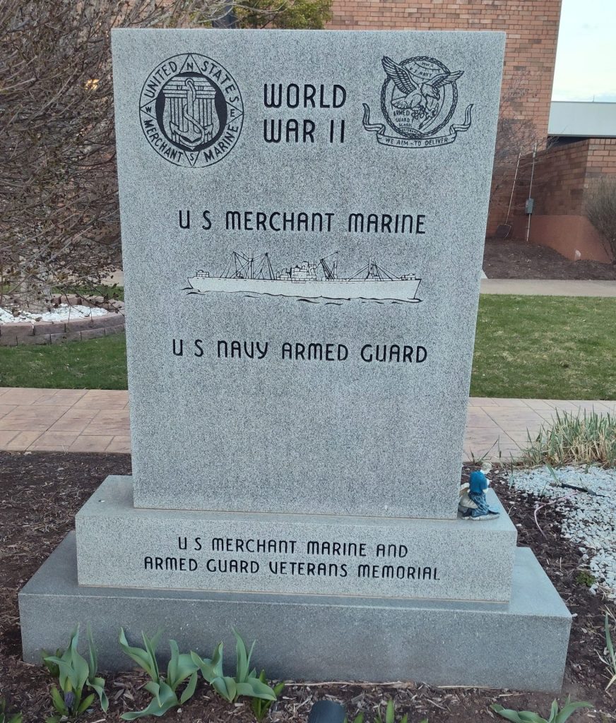 MASSILLON MERCHANT MARINE AND NAVY ARMED GUARD WAR MEMORIAL FRONT